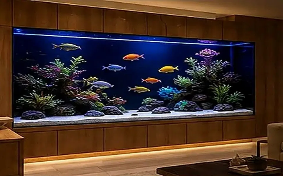 Visual realistis Aquascape Dutch Style — ZEPINDO
