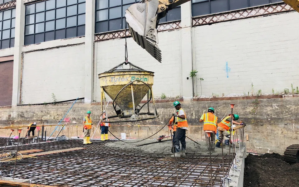 Visual realistis Beton Lantai Kerja — ZEPINDO