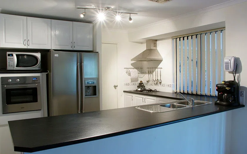 Konsep detail dan pemeriksaan work triangle dapur