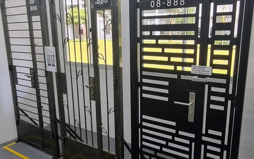 Konsep detail dan pemeriksaan pagar besi
