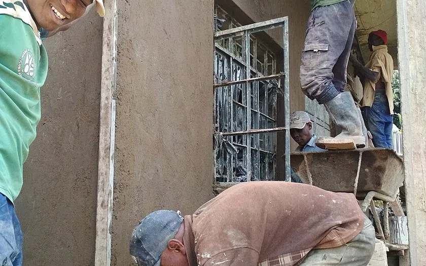 Konsep keseluruhan borongan cat